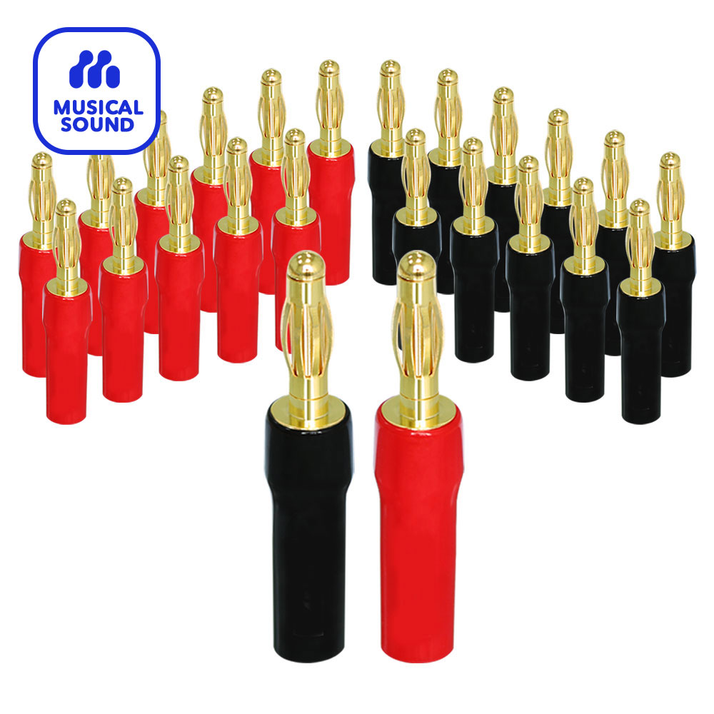 Audio Home Cinema - Wtyki bananowe Złącze audio jack 12