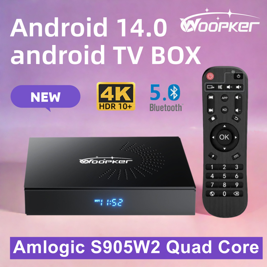 Home Cinema Google - Woopker KW2 Android 14 TV Box