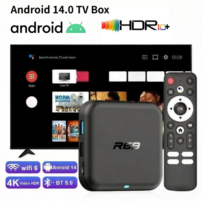 Home Cinema Google - Wbudowany Google Voice, 4K High Definition,