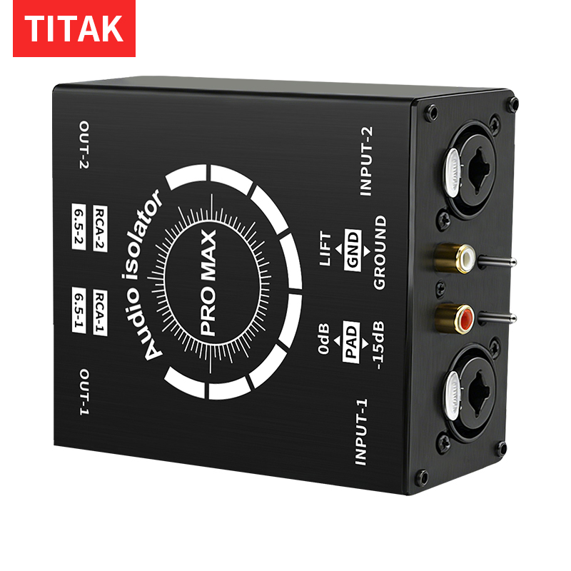 Audio Home Cinema - Izolator szumów z pętlą masy 3-pin