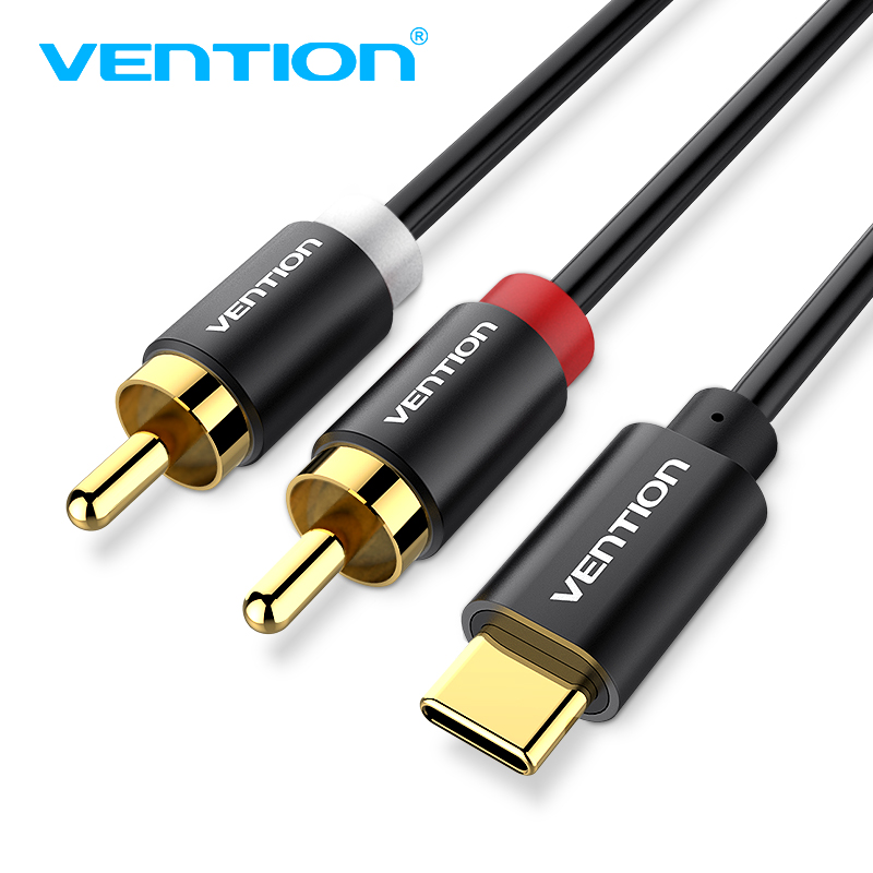 Genius Home Cinema - Kabel audio USB C RCA typu