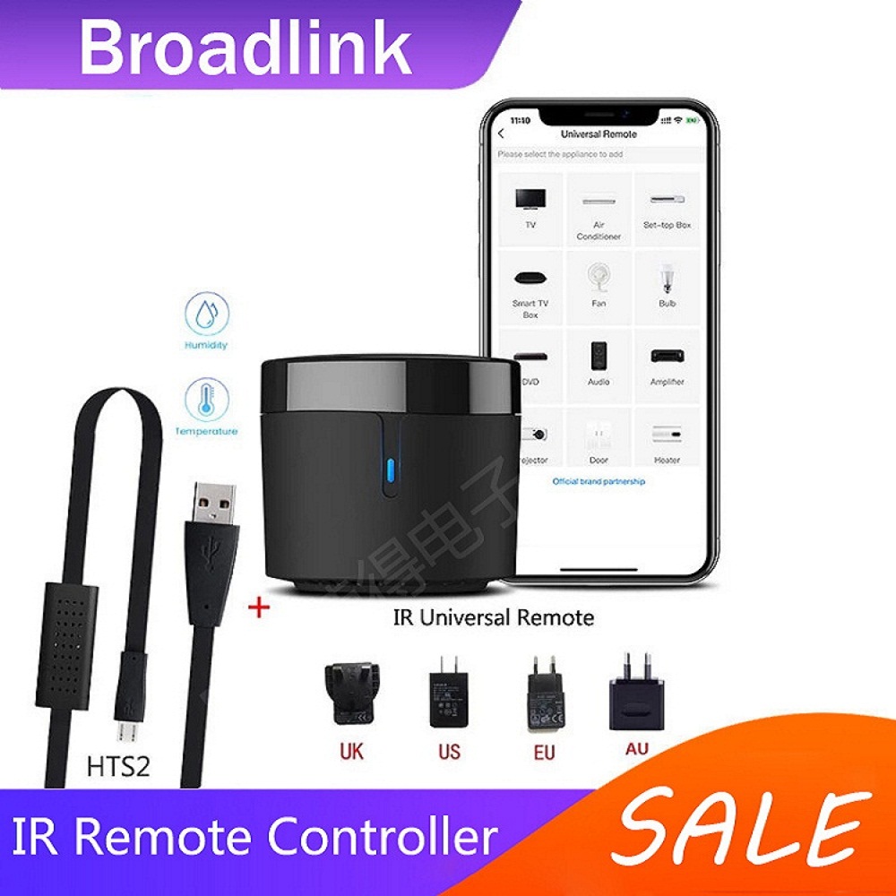 Home Cinema Google - Broadlink RM4mini+HTS2 EU/UK/US/AU WTYCZKA Pilot IR