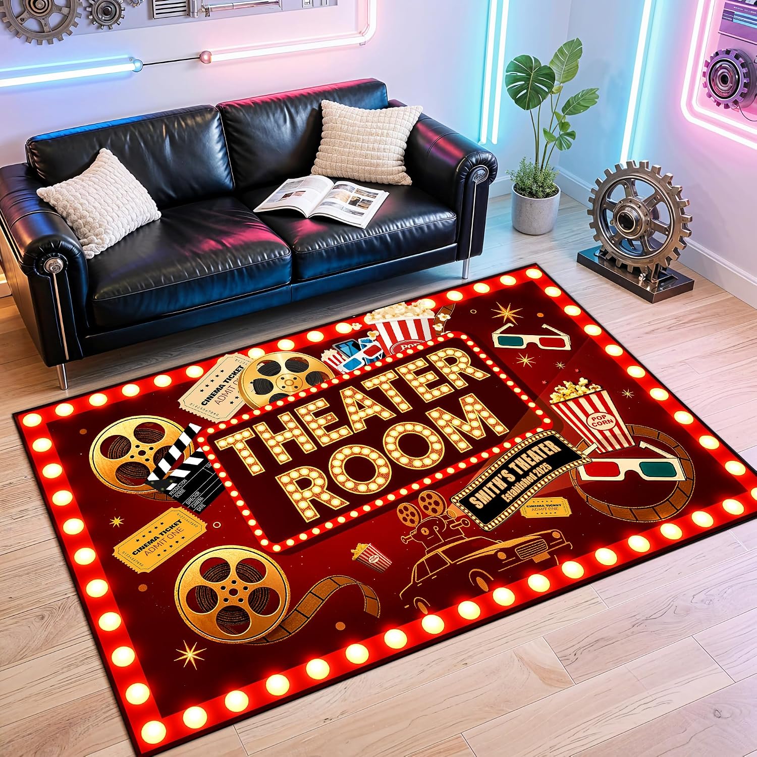 Home Cinema Flooring - Dywan na wieczór filmowy, dywan do