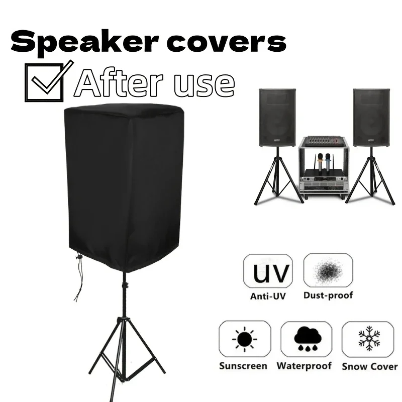 Audio Home Cinema - Wodoodporny, pyłoszczelny pokrowiec na głośnik 210D