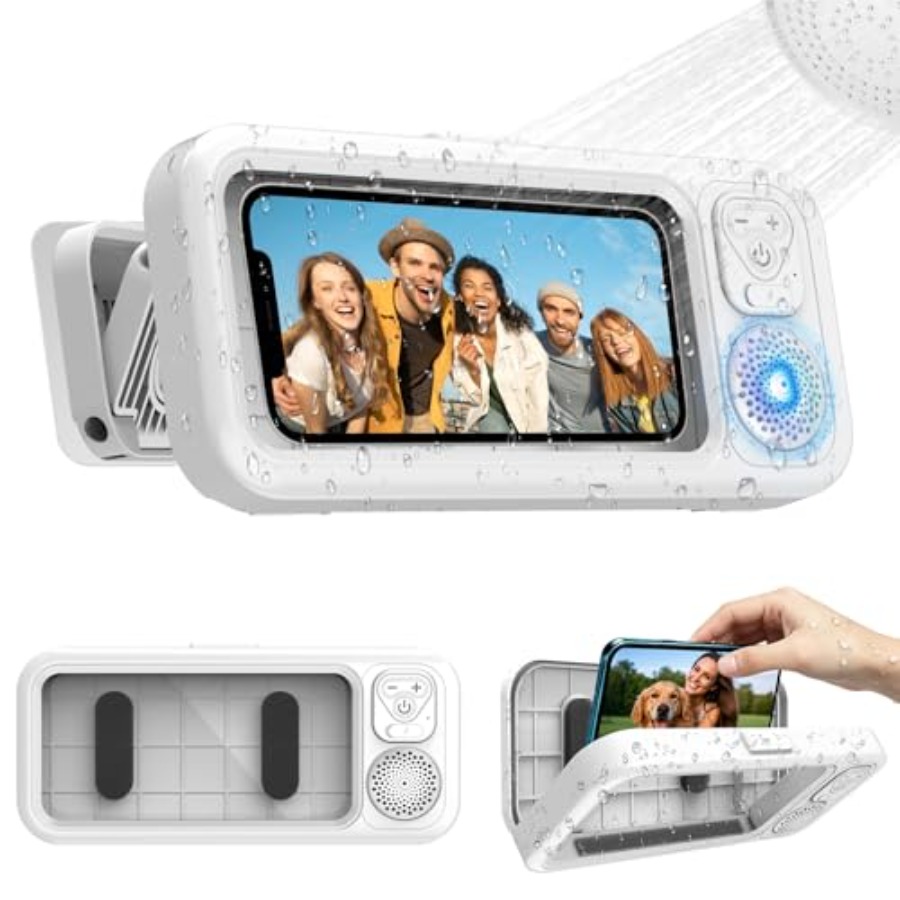 Wall Mount Speaker - Wodoodporny uchwyt na telefon pod prysznic