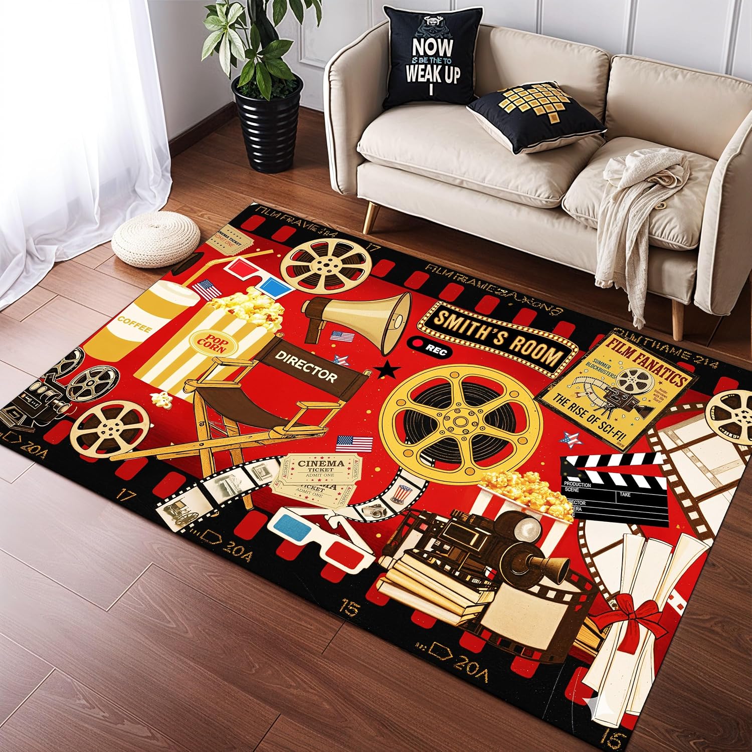 Dywan z motywem kinowym z możl – Home Cinema Flooring recenzja i cena