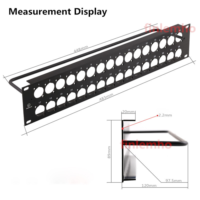 2U Rack Panel krosowy 16/24/32 – Wall Mount Speaker recenzja i cena