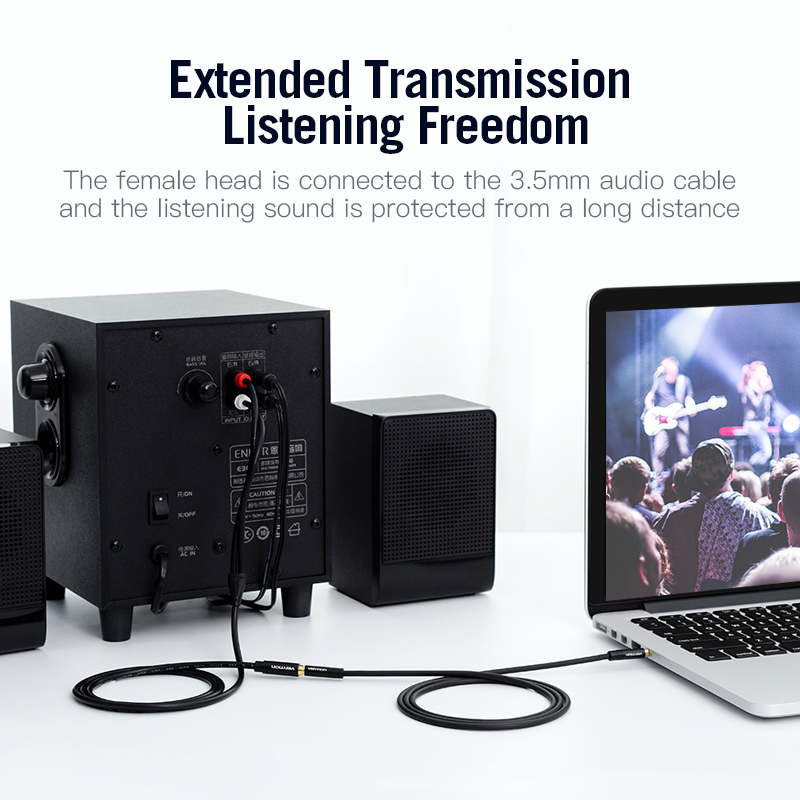 Kabel adapter audio Vention Ja – Genius Home Cinema recenzja i cena