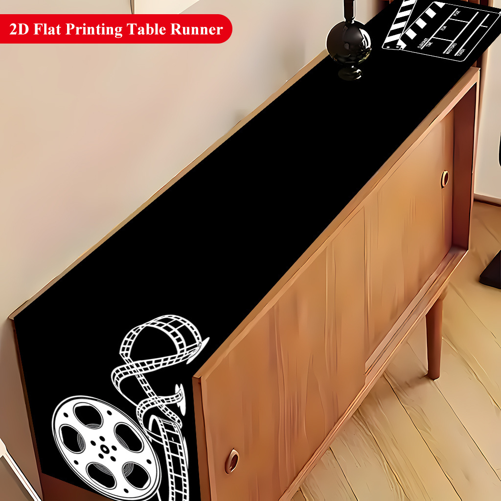 Obrus z motywem klapera filmow – Home Cinema Restaurant recenzja i cena