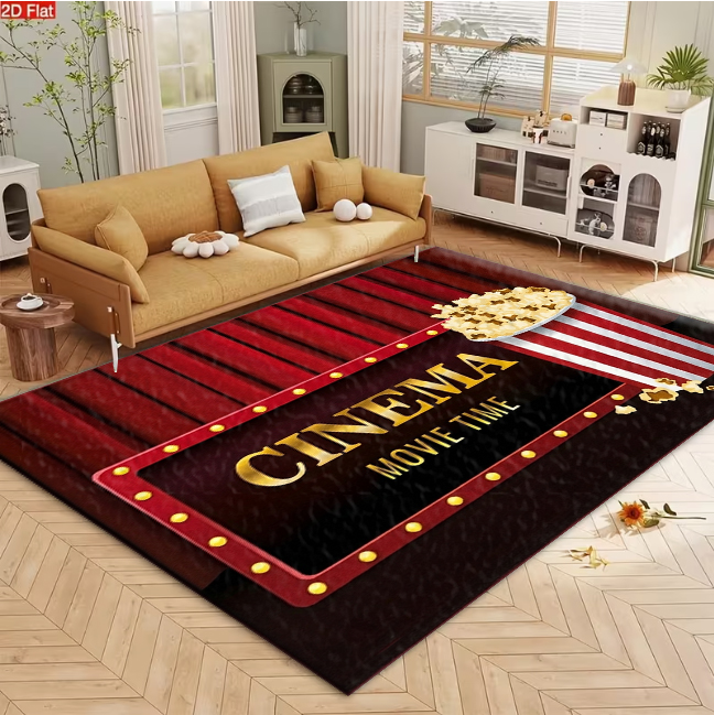 Dywanik z motywem filmowym i p – Home Cinema Flooring recenzja i cena