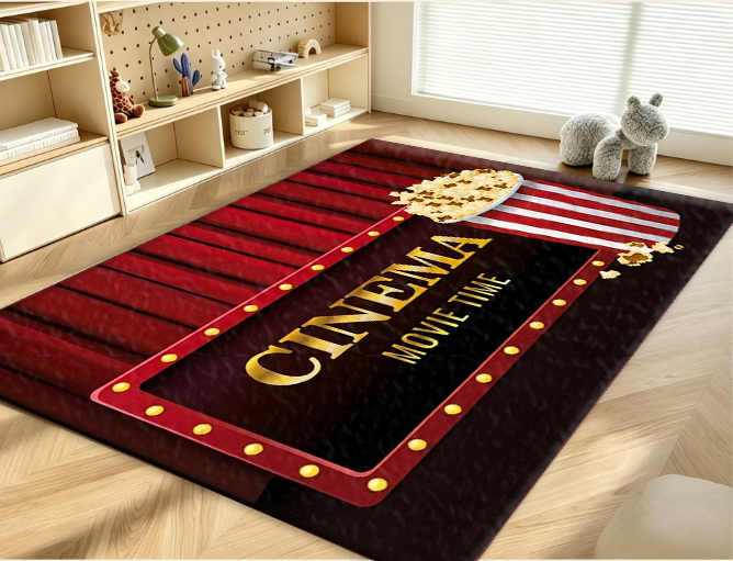 Dywanik z motywem filmowym i p – Home Cinema Flooring recenzja i cena
