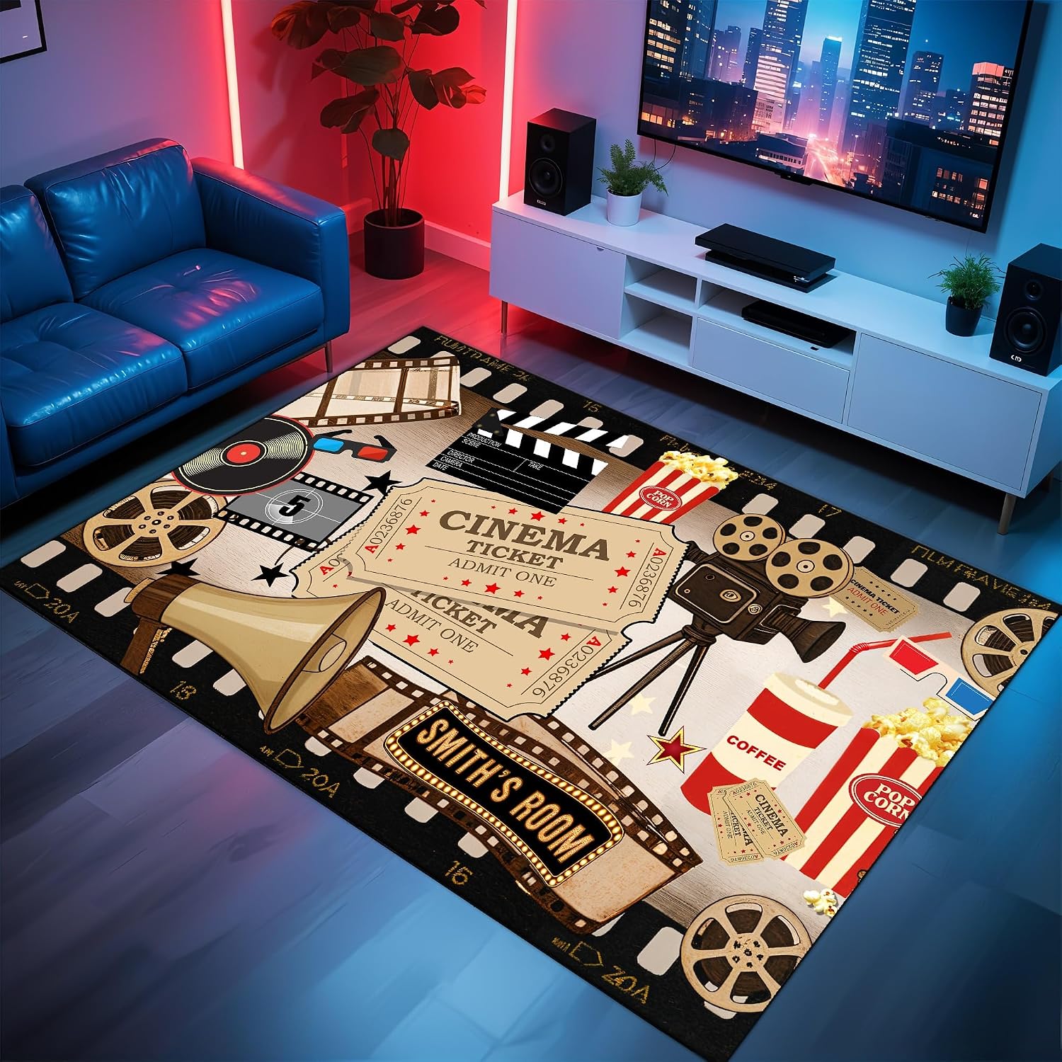 Spersonalizowany dywan kinowy  – Home Cinema Flooring recenzja i cena