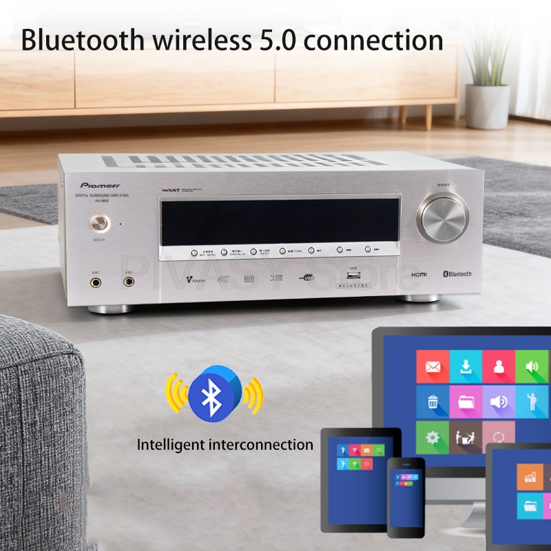 Wzmacniacz 1200W Bluetooth SNR – Home Cinema Unit recenzja i cena